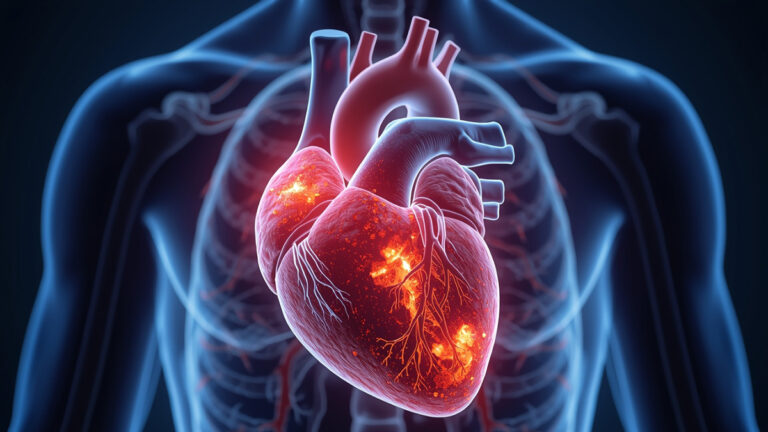 Illustration of myocarditis