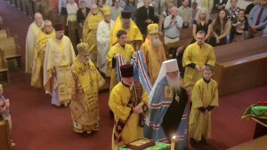 Metropolitan Tikhon at the 99th FOCA Convention at Archangel Michael Orthodox Church, Broadview Heights, Ohio