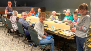 Archangel Michael Pierogi Pincher's hard at work as a church ministry