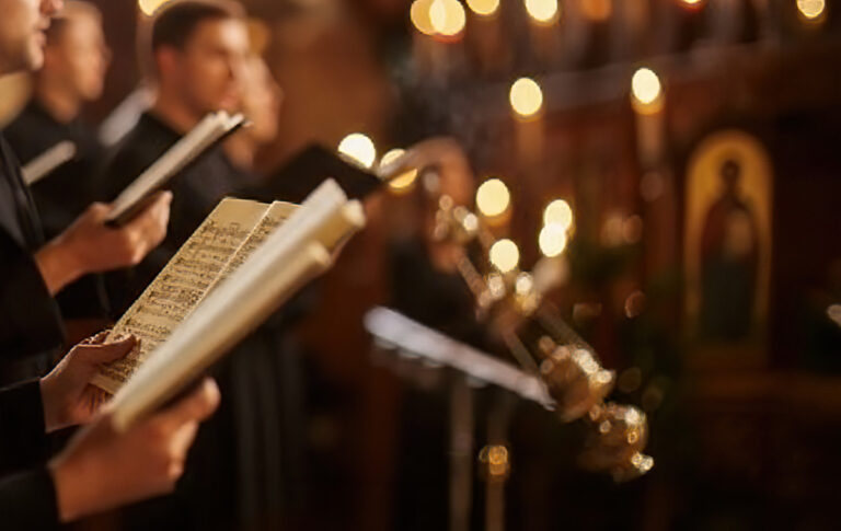 An Orthodox Choir in an Orthodox Church